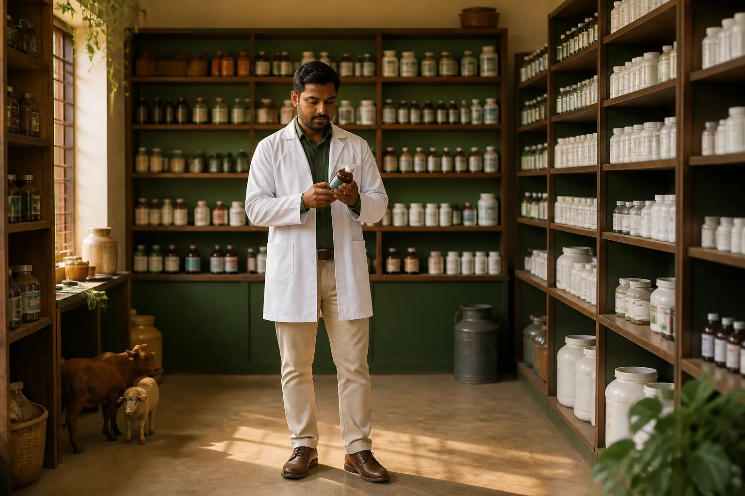 VetBac Pharmaceuticals veterinary medicine store in Patna